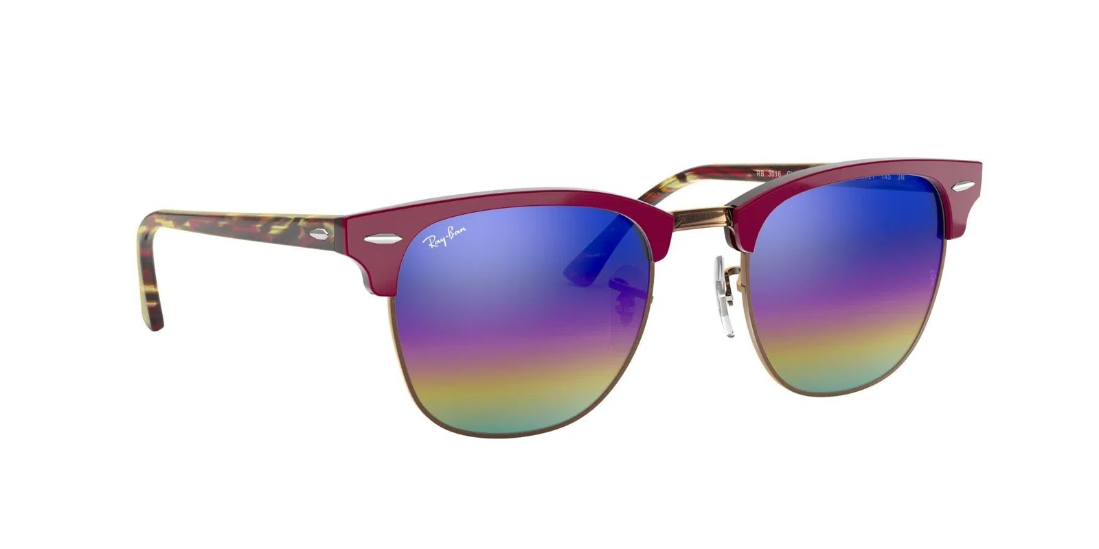 Ray-Ban Clubmaster 0RB3016 Sunglasses - view 156